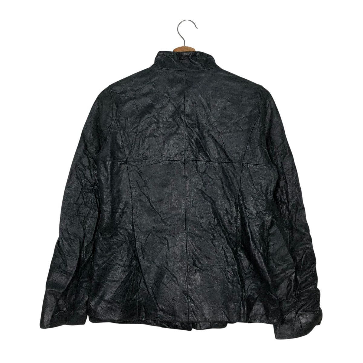 Japanese Brand 🔥VINTAGE BIKER SOFT LEATHER JACKET OZOC ISSEY MIYAKE Size US S / EU 44-46 / 1 - 10 Thumbnail
