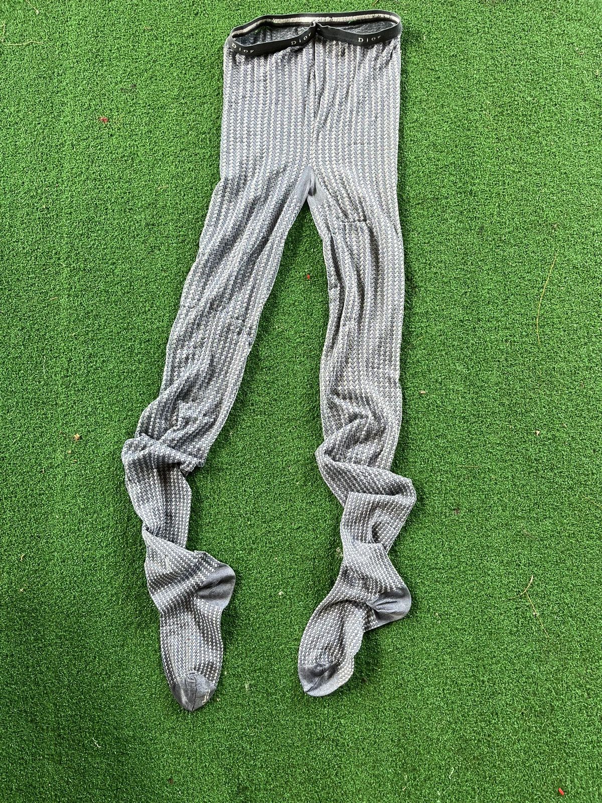 Christian Dior Monsieur × Vintage 🔥Christian Dior Sexy Leggings Pants Size 29" - 2 Thumbnail