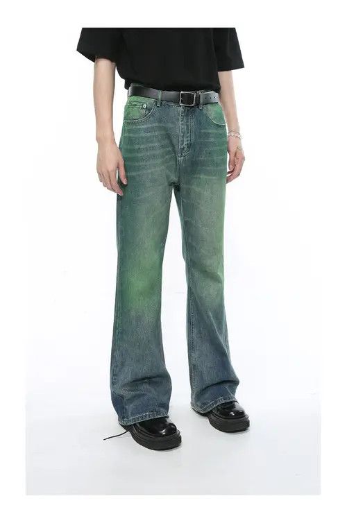 VIBE distressed fade washed jeans Size US 32 / EU 48 - 6 Thumbnail