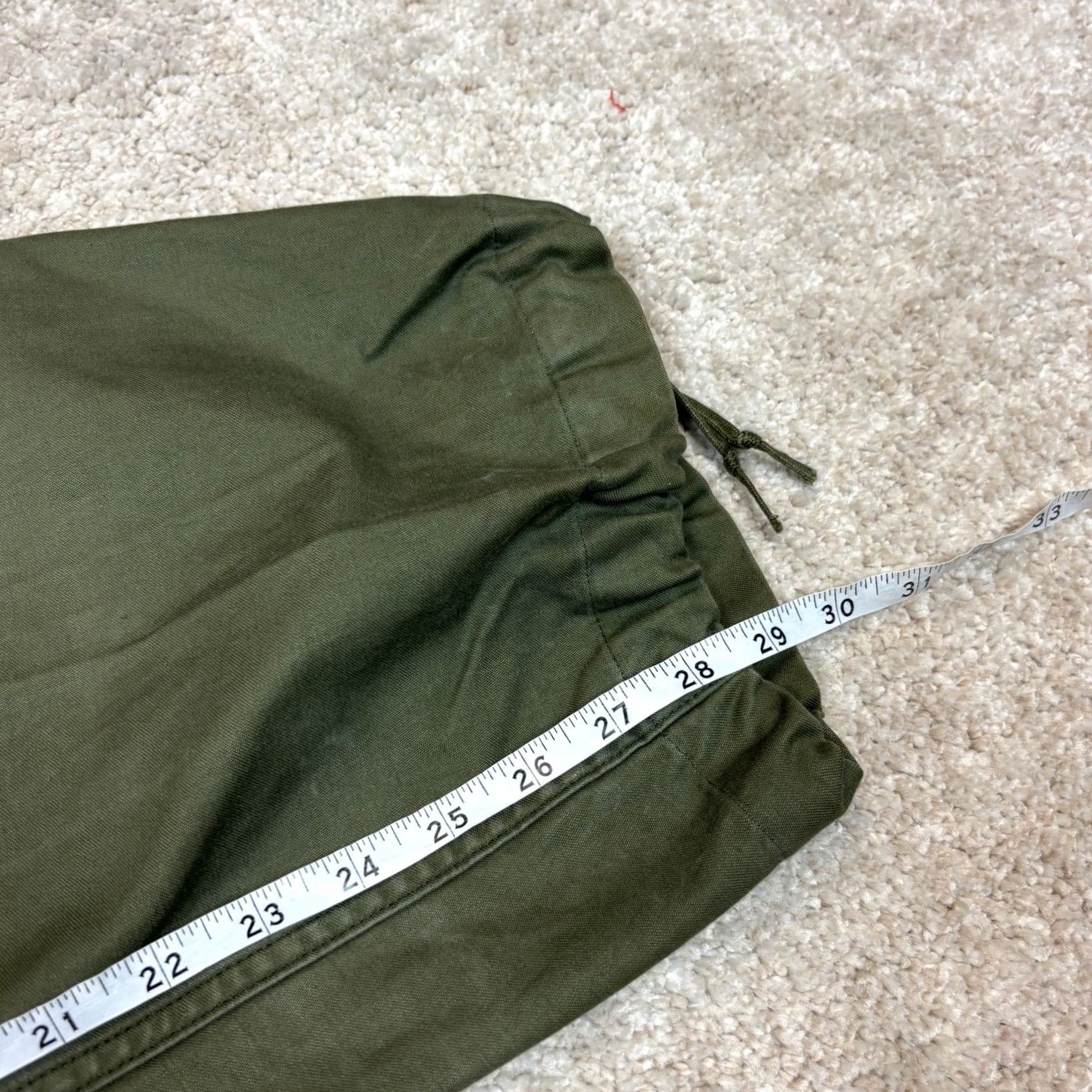 Vintage VINTAGE M-1951 Field Trousers OG-107 Cold Weather Cargo Pants 50s 40x29 Mens Green Size US 40 / EU 56 - 7 Thumbnail
