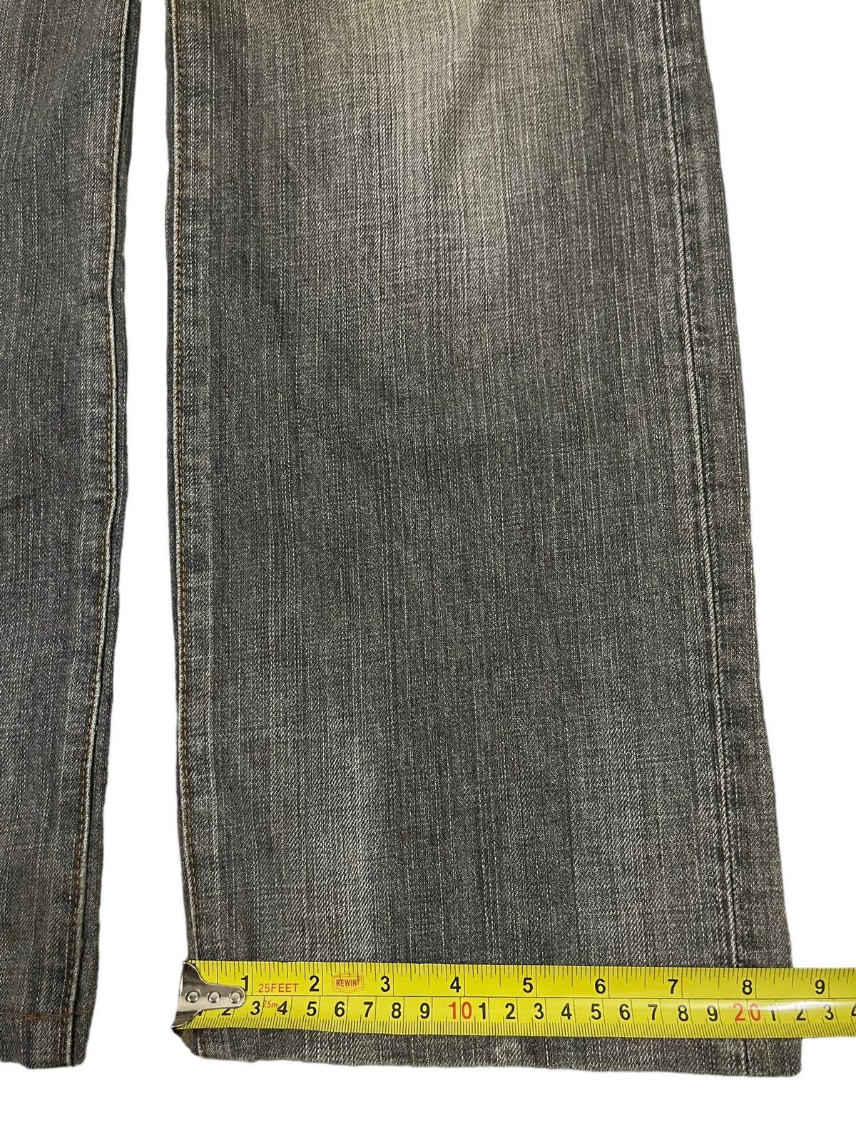 JNCO Vintage Japanese Brand Faded Wash Style Distress Loose Jeans Size US 34 / EU 50 - 14 Thumbnail