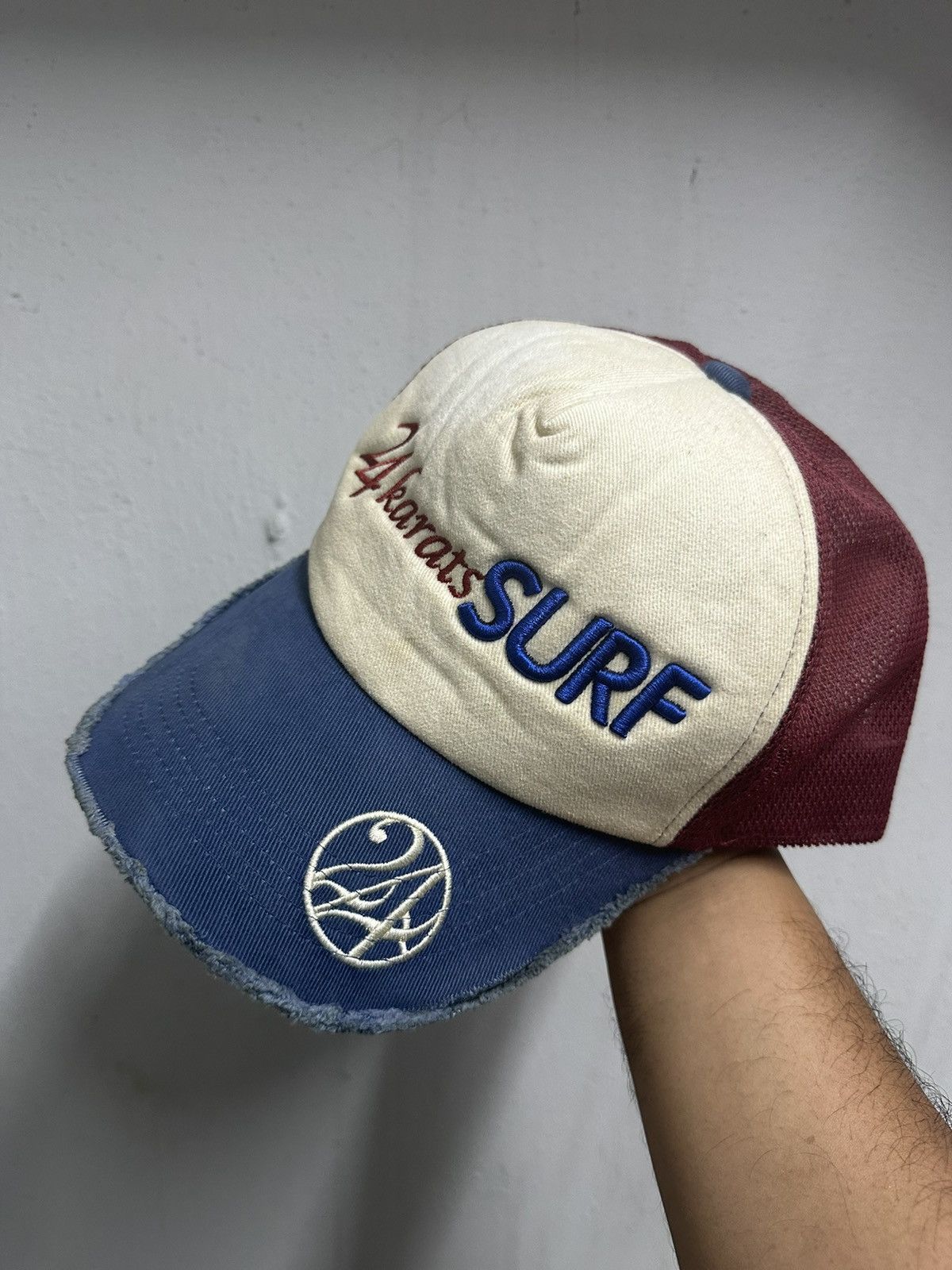 Japanese Brand Distress 24 Karats Hats Size ONE SIZE - 1 Thumbnail