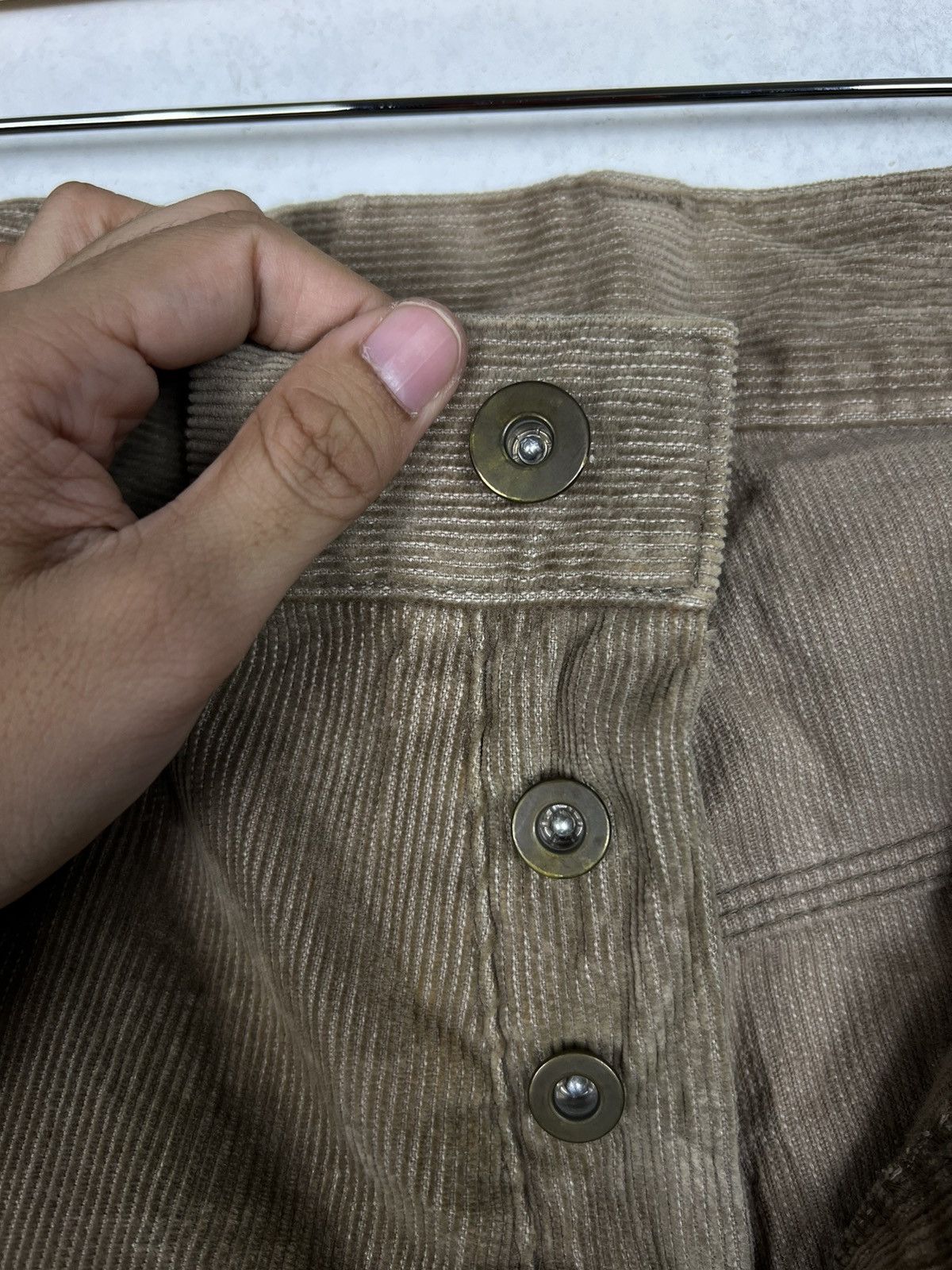 Sandinista MFG 🔥 SANDINISTA JAPAN CORDUROY KHAKIS SHORT PANTS MADE IN JAPAN Size US 32 / EU 48 - 10 Thumbnail