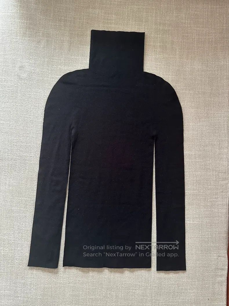 Issey Miyake Issey Miyake Black Turtleneck Top Size M / US 6-8 / IT 42-44 - 1 Thumbnail