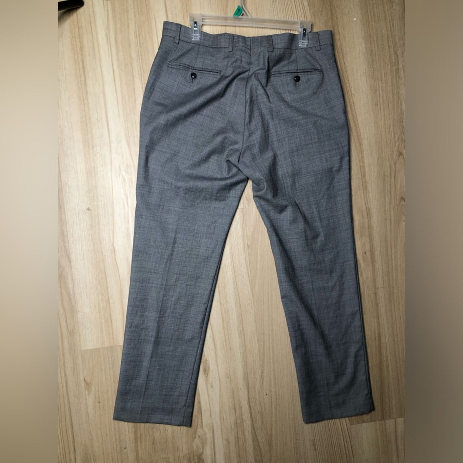 Tommy Hilfiger Men’s Tommy Hilfiger Flex Stretch Pants—34Wx30L— Gray Size US 34 / EU 50 - 4 Thumbnail