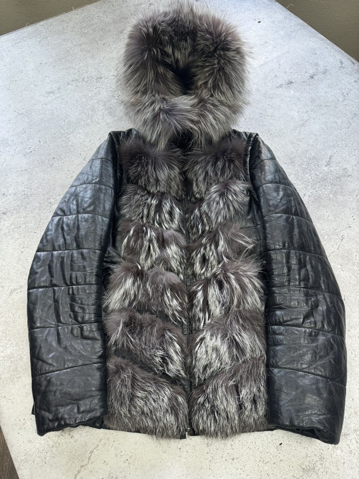 Rick Owens Vintage Japanese Real Leather Fur Jacket Size US M / EU 48-50 / 2 - 3 Thumbnail