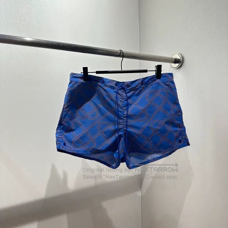 Hermes Hermes Full-print knotted drawstring shorts Size 25" / US 0 / IT 36 - 1 Thumbnail