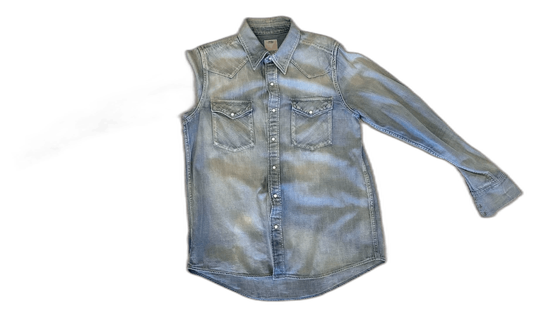 Visvim visvim washed denim shirt size 2 Size US M / EU 48-50 / 2 - 1 Thumbnail