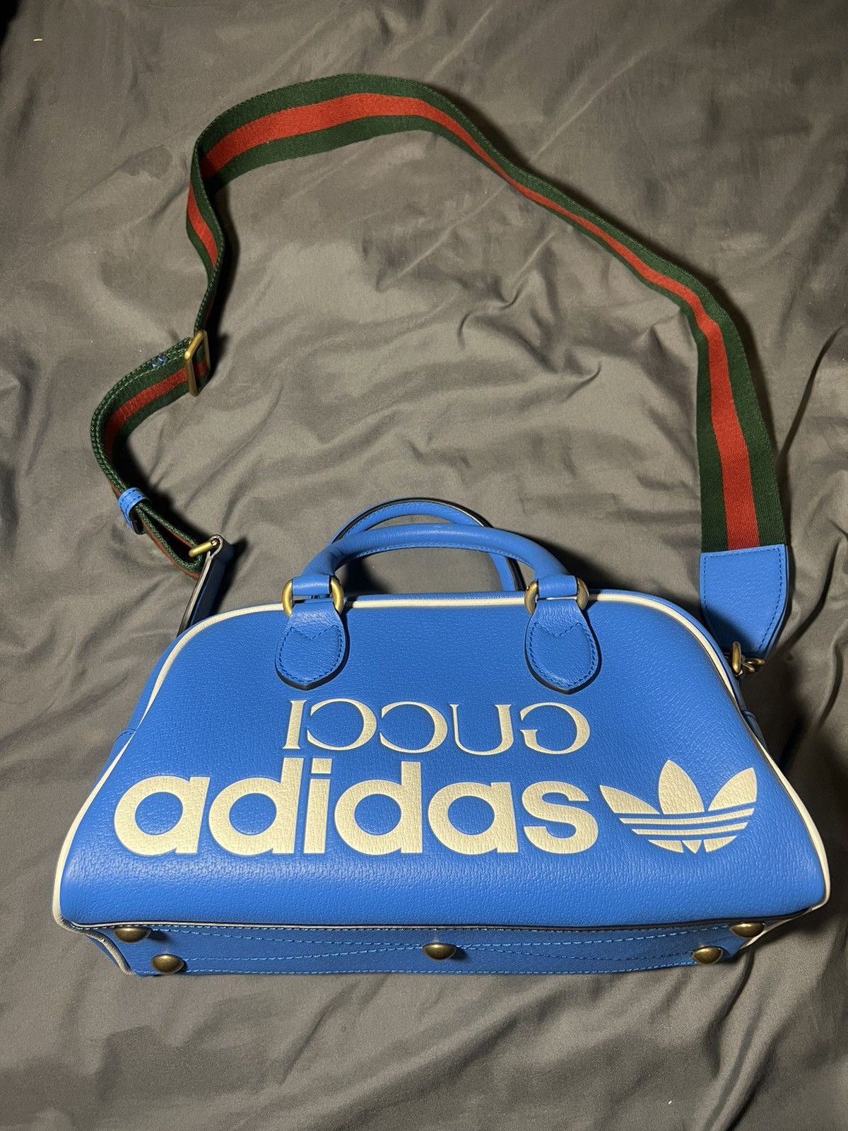 Adidas × Gucci ADIDAS X GUCCI MEDIUM DUFFEL BAG Size ONE SIZE - 2 Thumbnail