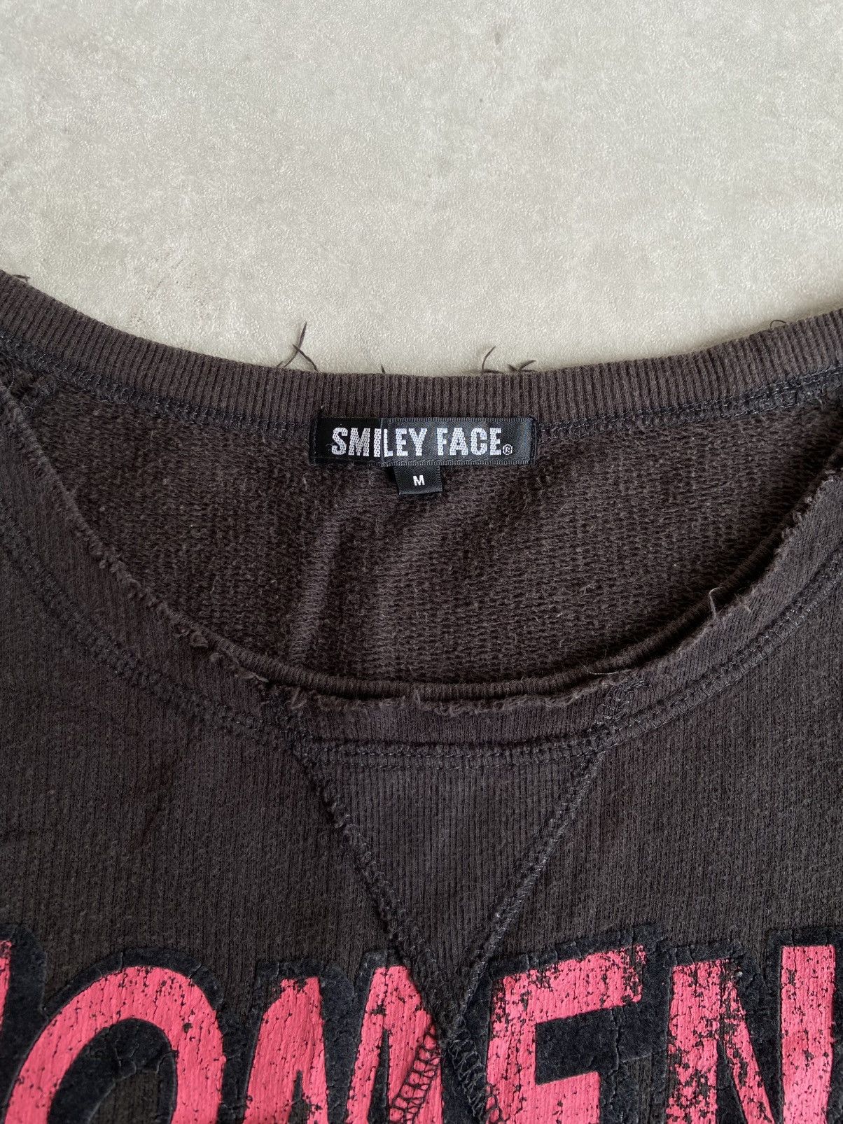 If Six Was Nine × Japanese Brand × Kapital Smiley Face "MOMENT" Sweatshirt Size US M / EU 48-50 / 2 - 3 Thumbnail