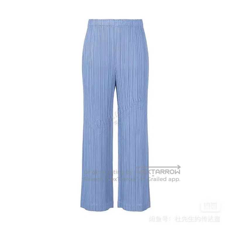 Issey Miyake Issey Miyake size:5 Light Blue Pants Size 22" - 2 Thumbnail