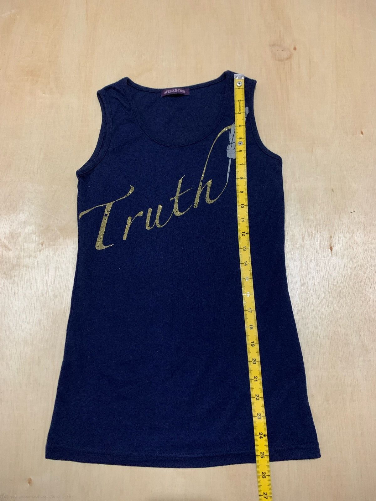20471120 × If Six Was Nine × Japanese Brand Vintage Y2k Truth Africa Taro Tank top Size US M / EU 48-50 / 2 - 9 Thumbnail