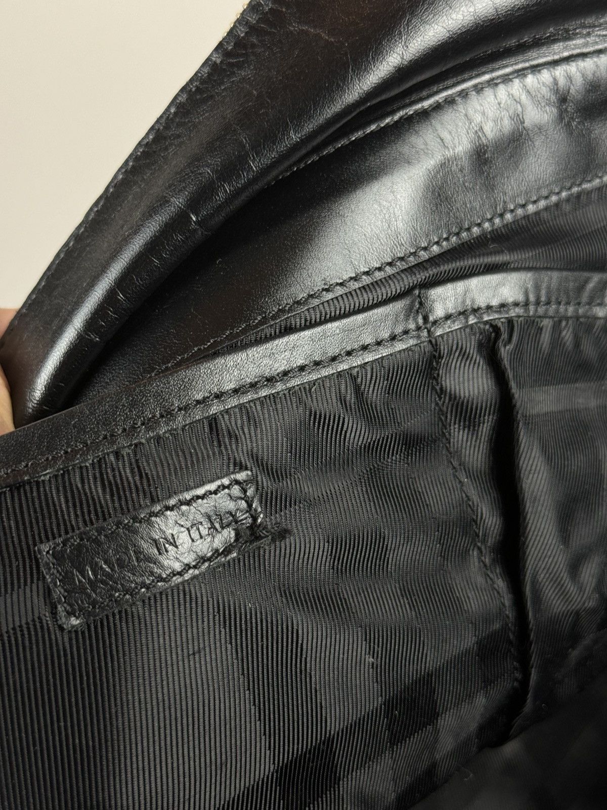 Burberry Leather shoulder bag Burberry original luxury casual item Size ONE SIZE - 6 Thumbnail