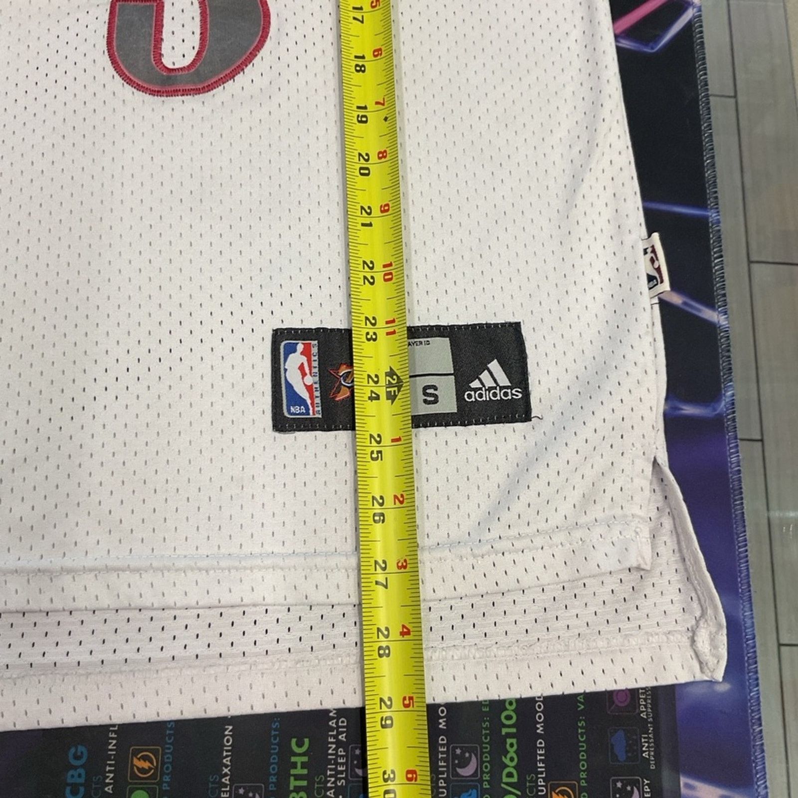 Adidas Adidas Allen Iverson Philadelphia 76ers #3 Y2K Jersey Size US S / EU 44-46 / 1 - 4 Thumbnail