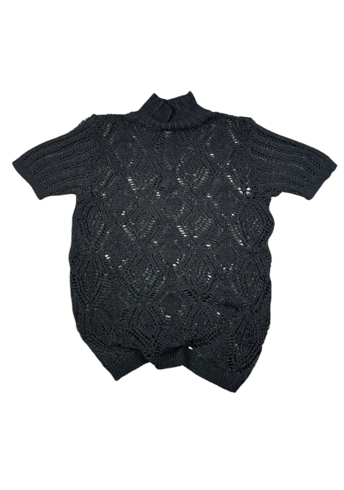 If Six Was Nine × Le Grande Bleu (L.G.B.) × Yoshiyuki Konishi YOSHIYUKI KONISHI lace knitwear polos zipper Size US M / EU 48-50 / 2 - 4 Thumbnail