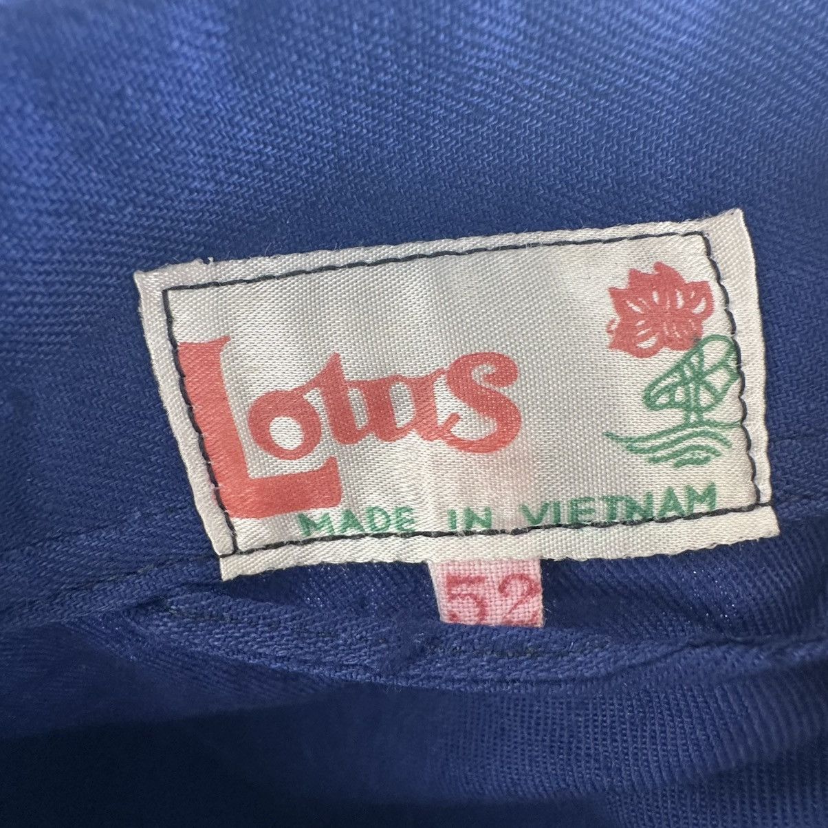 Other Lotus Vintage 70s French Workwear Chore Jacket Size US L / EU 52-54 / 3 - 9 Thumbnail