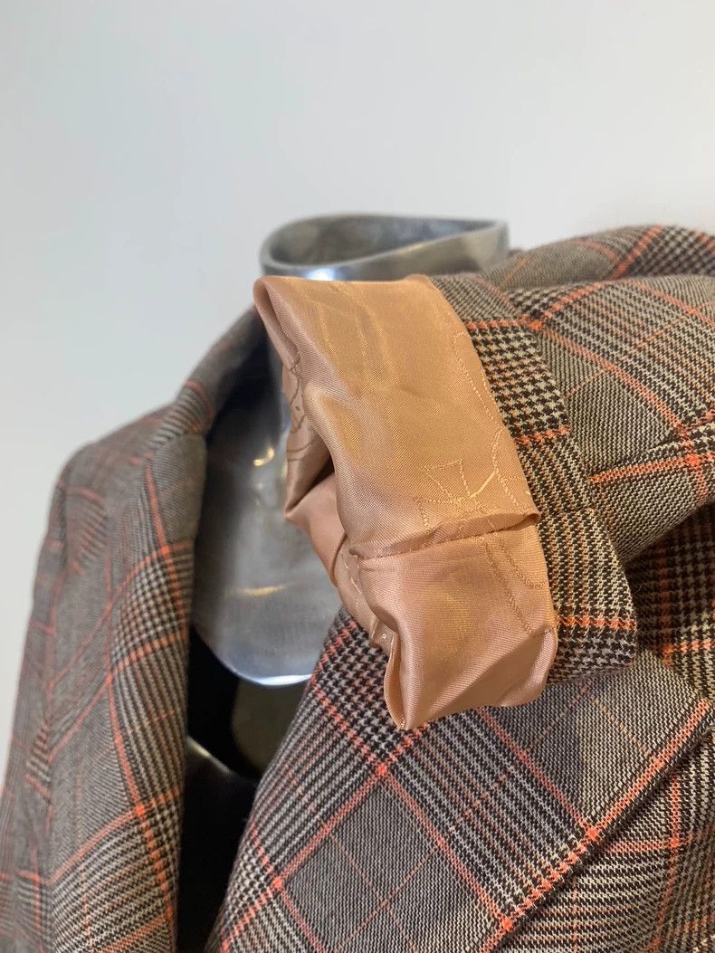 Vivienne Westwood Vivienne Westwood size2 Brown checkered coat and skirt set Size M / US 6-8 / IT 42-44 - 6 Thumbnail