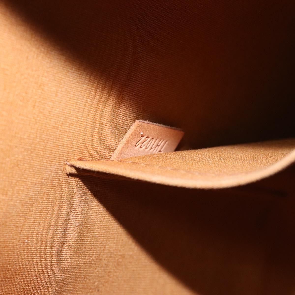 Louis Vuitton LOUIS VUITTON Monogram Vernis Reade MM Hand Bag Bronze Size ONE SIZE - 12 Thumbnail