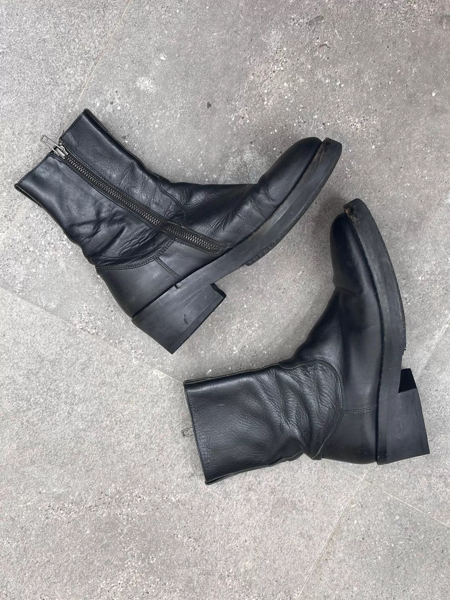Ann Demeulemeester Ann Demeulemeester AW2011 Side-Zip Military Boot 37 Size US 6.5 / IT 36.5 - 1 Thumbnail