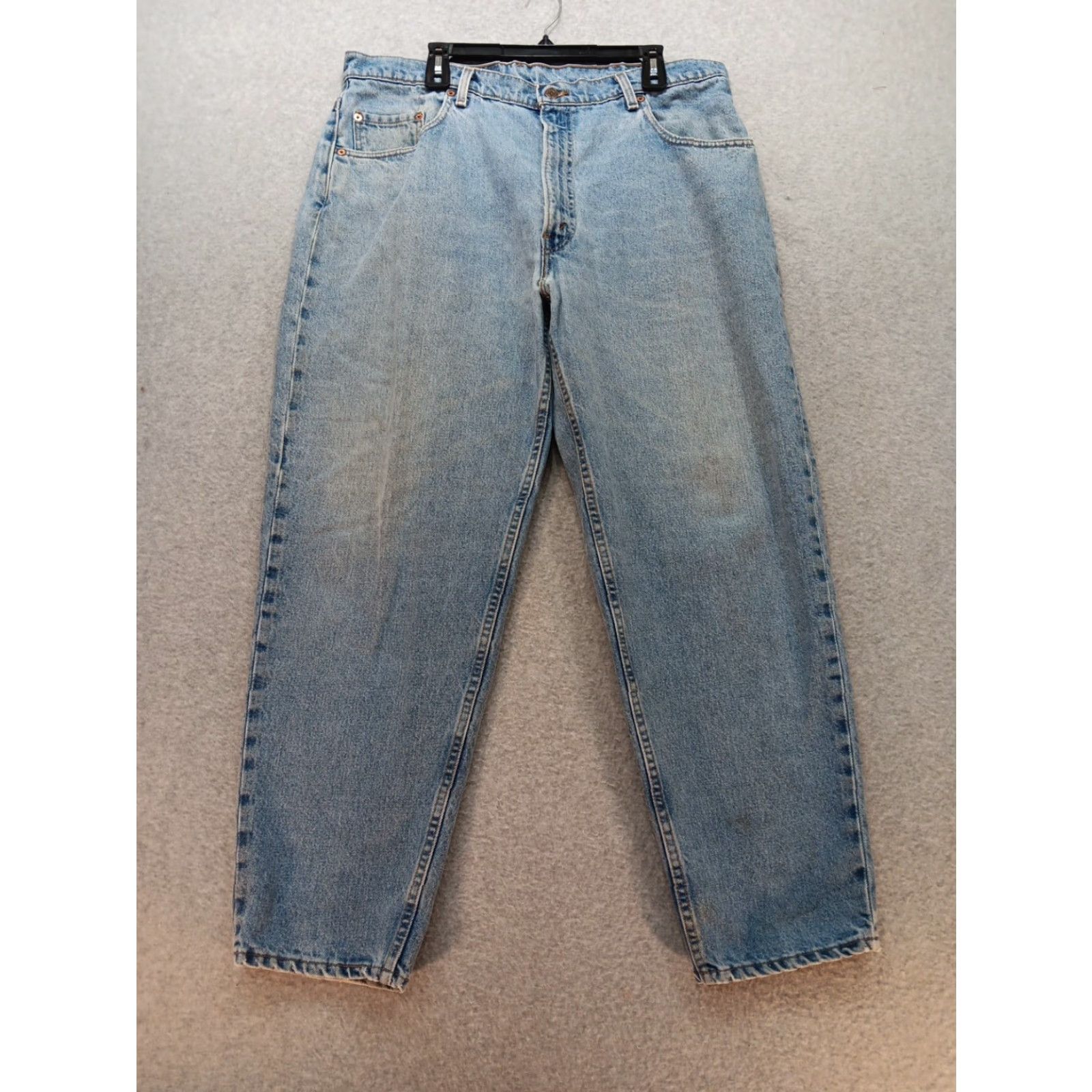 Levi's VINTAGE Levi's 560 Size 40x30 Light Denim Blue USA Loose Fit Tapered leg Grunge 01 Size US 40 / EU 56 - 2 Thumbnail
