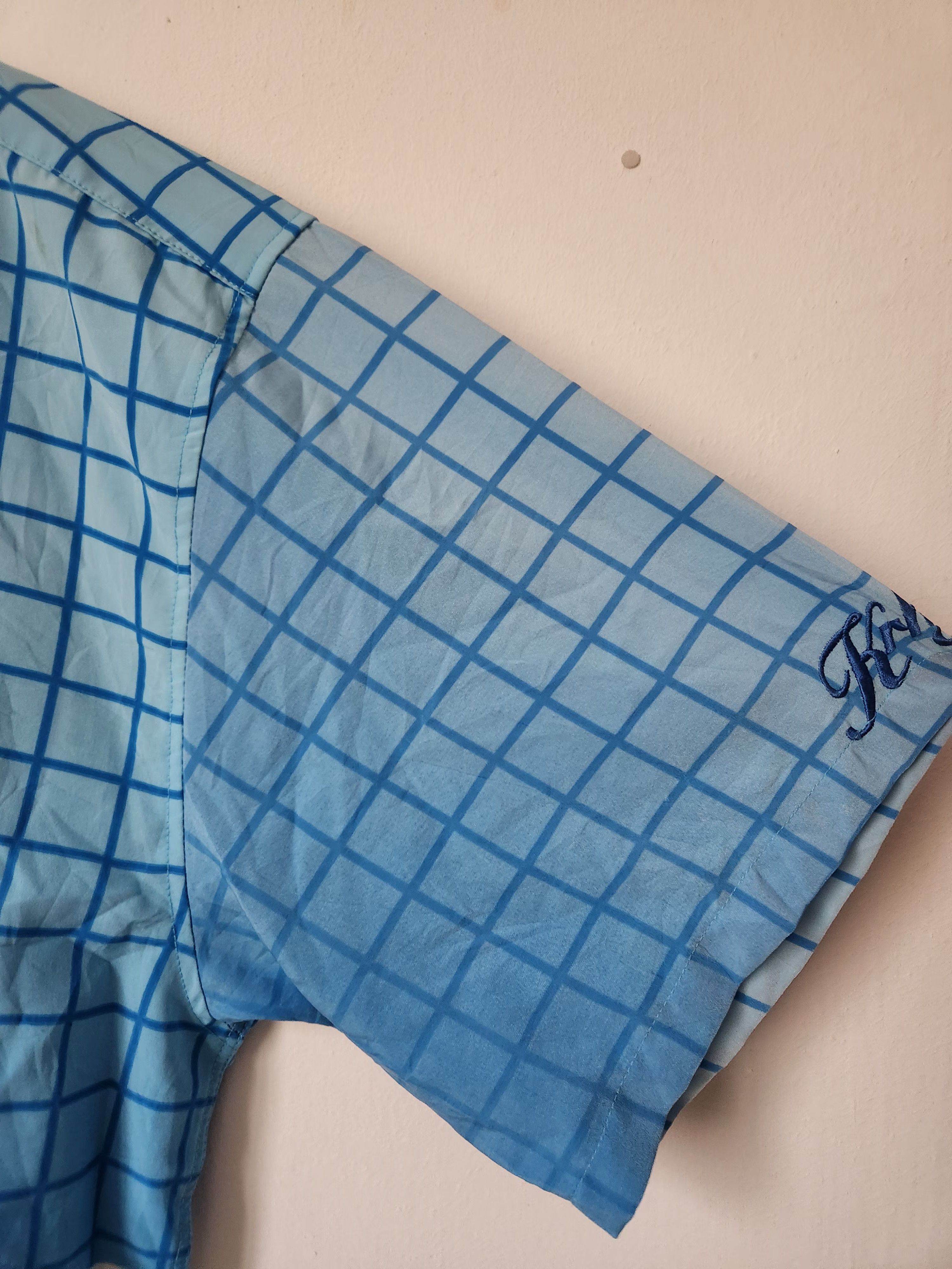 Denime Japanese Krhyme Denime Blue Shirt Size US XL / EU 56 / 4 - 6 Thumbnail