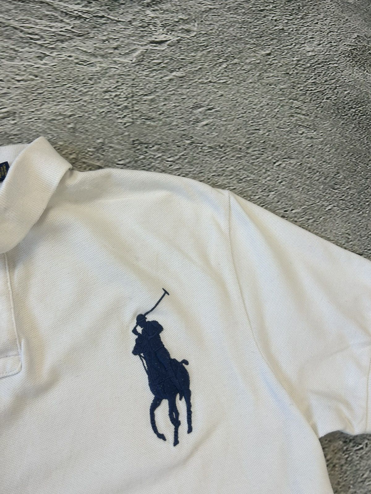 Ralph Lauren Chief Keef Polo Ralph Lauren vintage big pony white navy Size US L / EU 52-54 / 3 - 2 Thumbnail