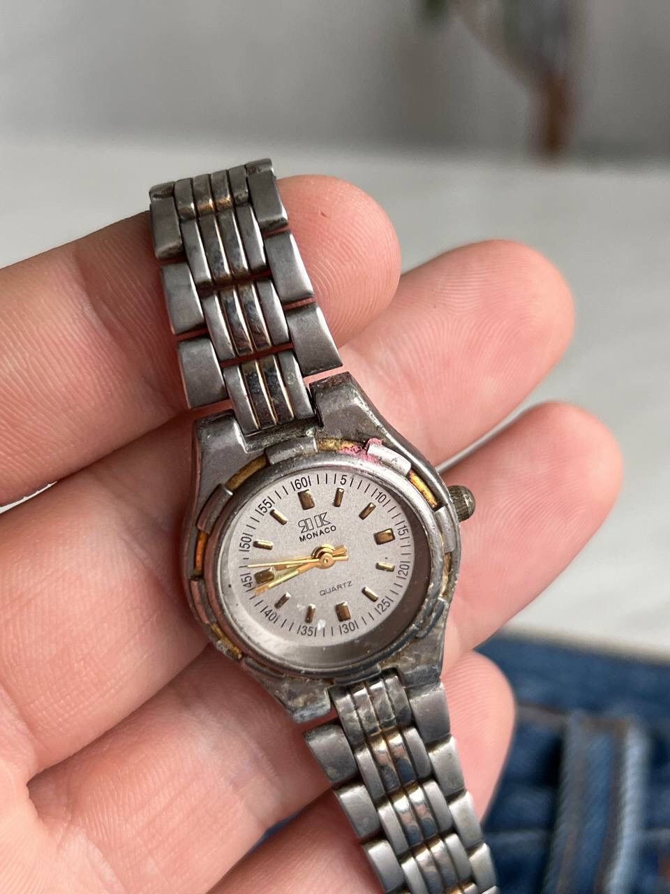 Japanese Brand × Vintage Vintage Monaco Japanese style futuristic Watch Size ONE SIZE - 4 Thumbnail