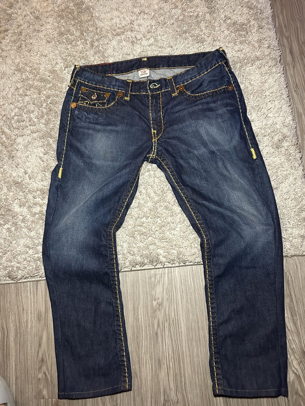 True Religion True Religion Denim Jeans Billy Supert Size US 38 / EU 54 - 8 Thumbnail