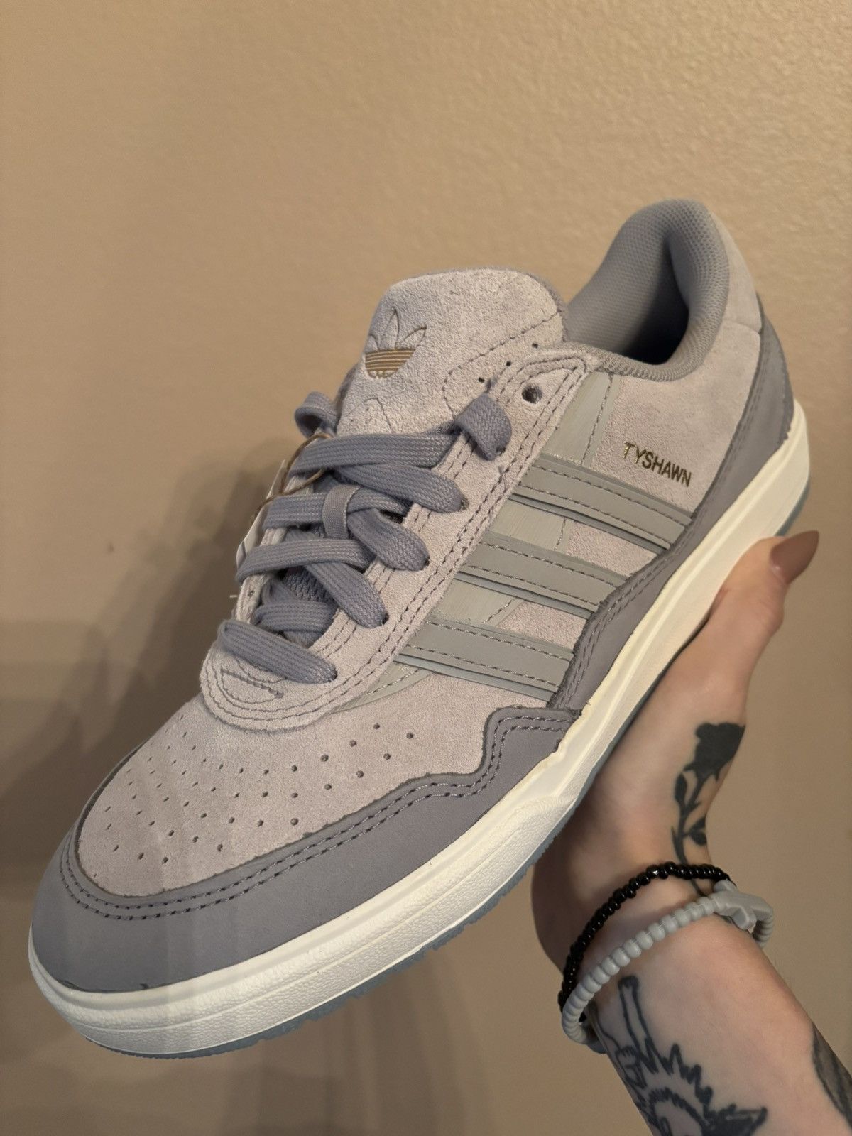 Adidas Adidas Tyshawn 2 'Light Onix Clear Granite' Size US 6 / EU 39 - 1 Thumbnail