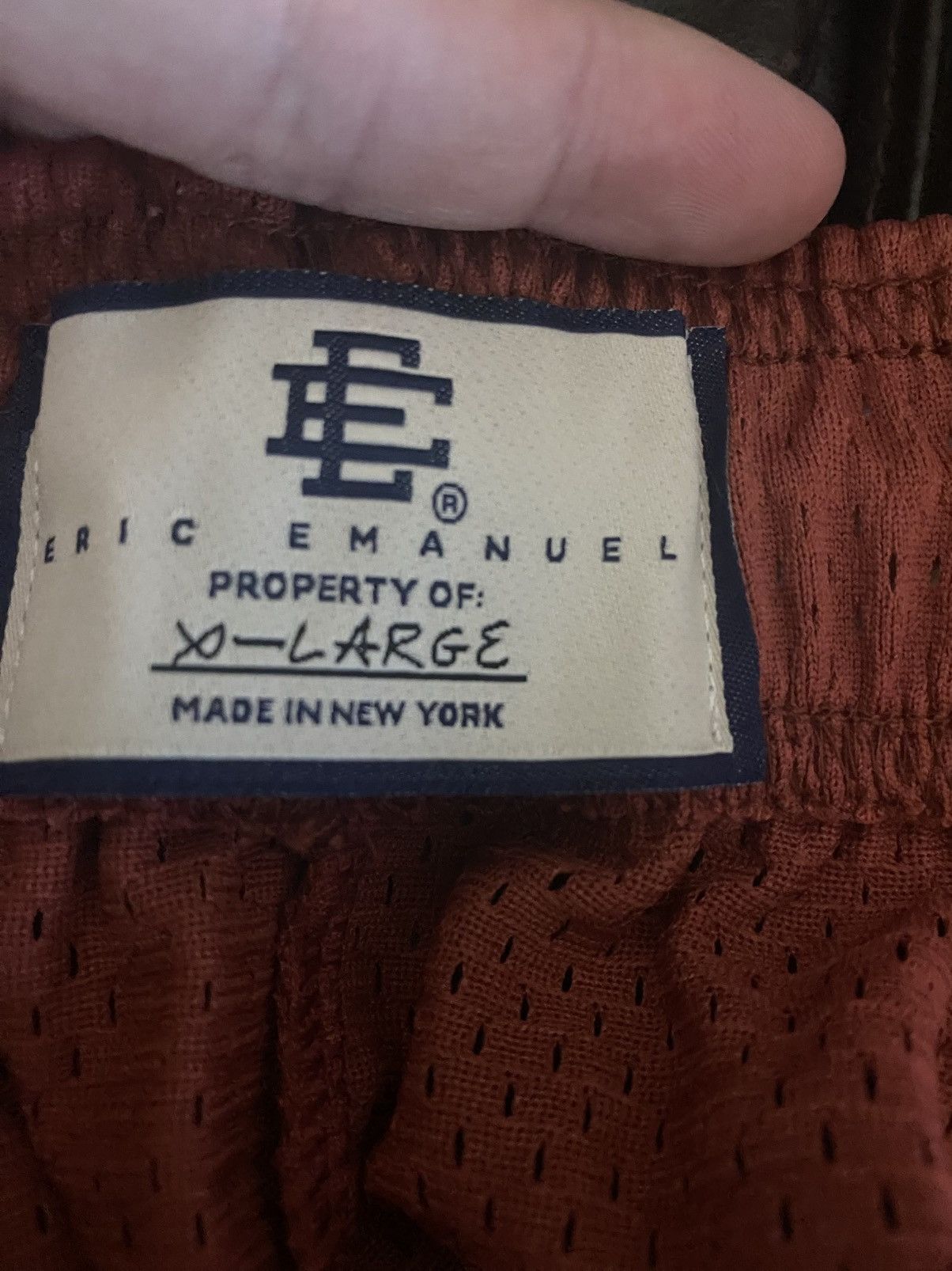 Eric Emanuel Size XL/XLarge - Eric Emanuel Shorts Cinnibar Size US 35 - 3 Thumbnail
