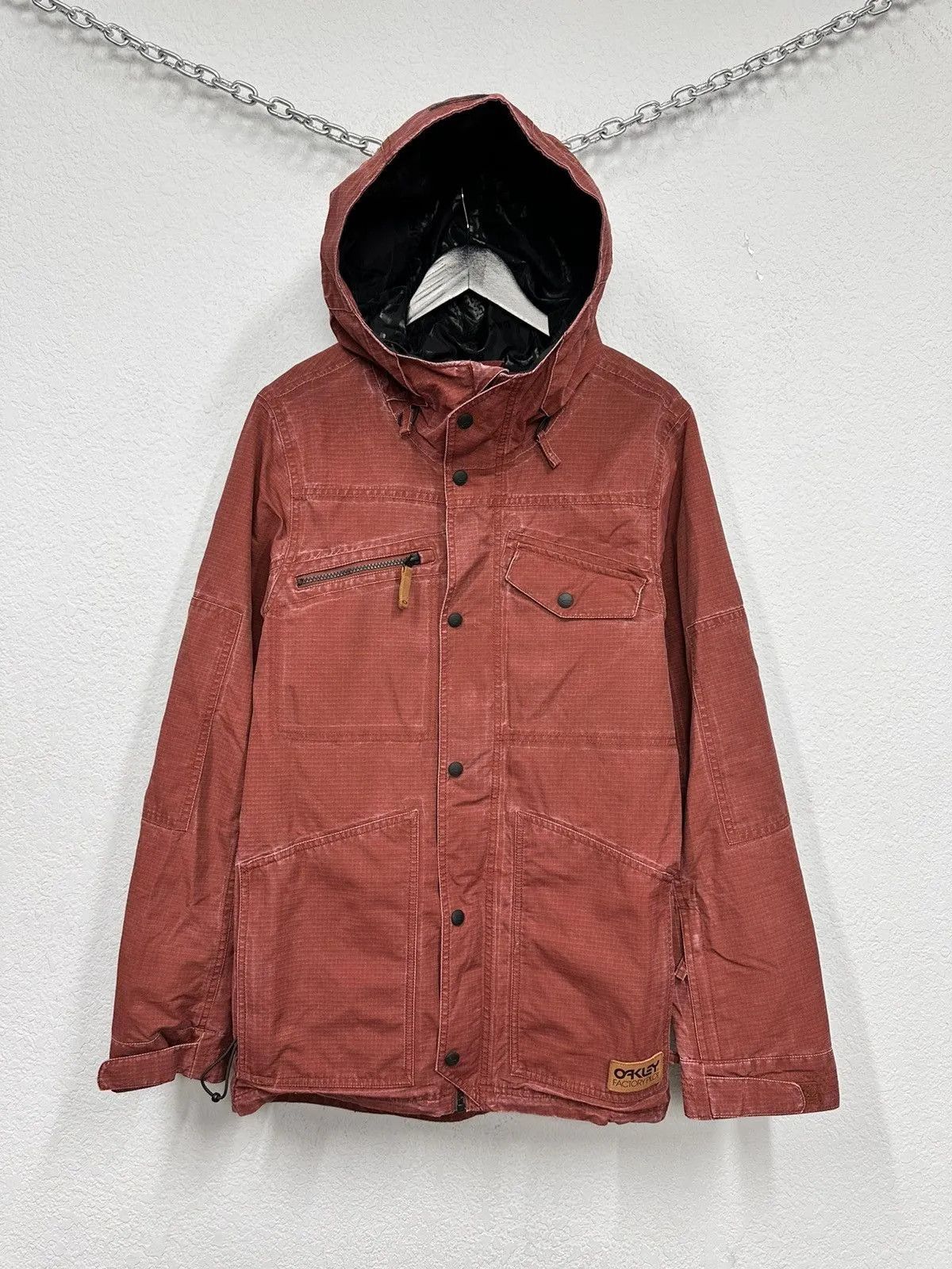 Vintage Jacket Multi Pocket Vintage Oakley Denim Cargo Denim Cargo Size US S / EU 44-46 / 1 - 1 Thumbnail