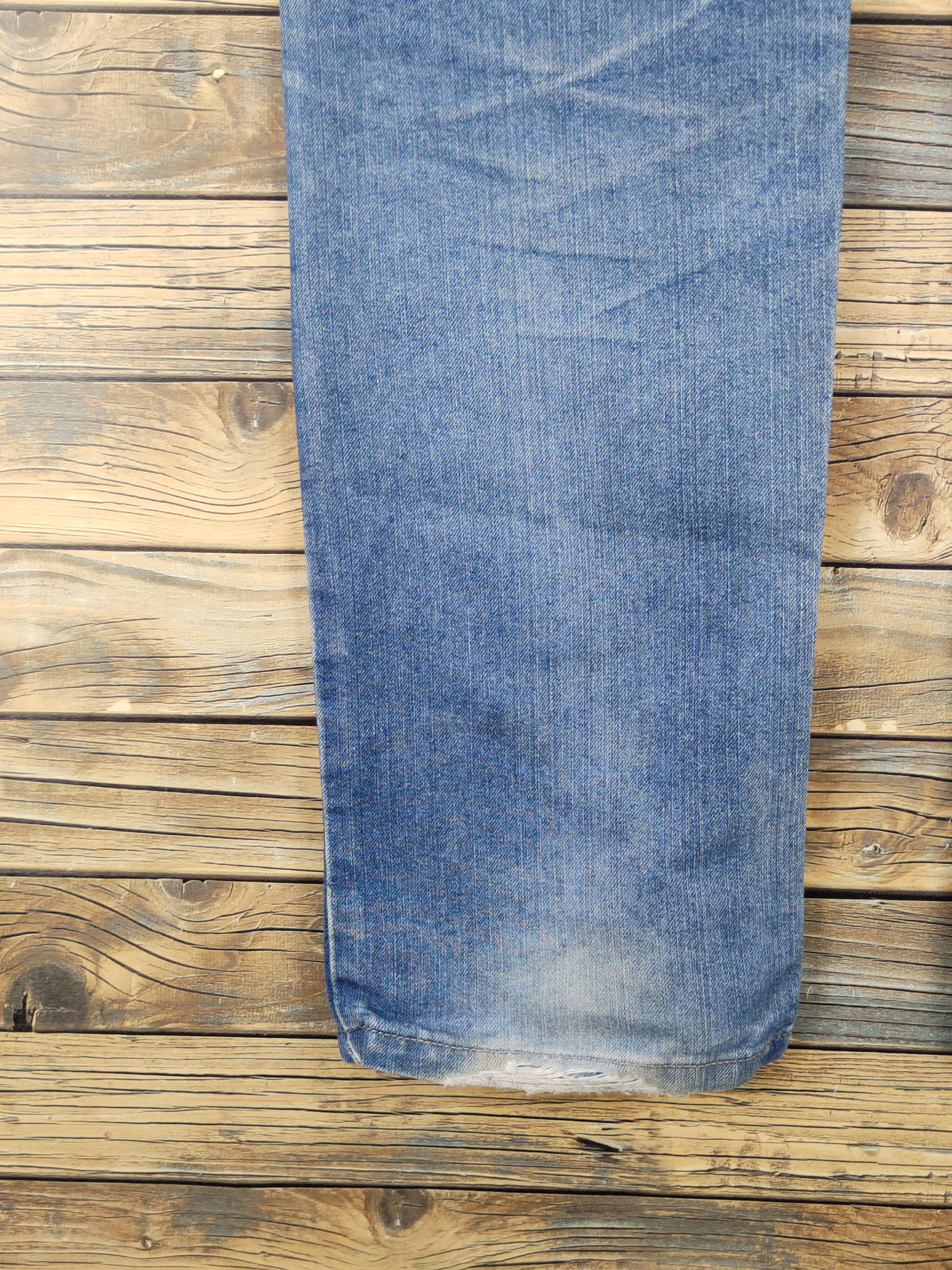 Diesel Diesel Blue Distressed Ripped denim Jeans #W1836 Size US 32 / EU 48 - 9 Thumbnail