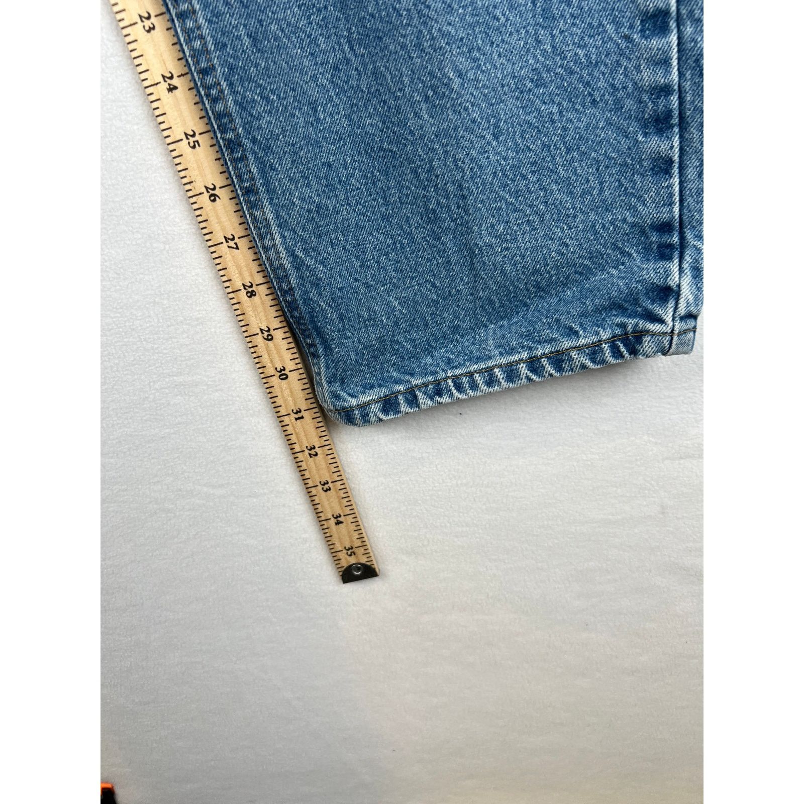 Carhartt Carhartt Jeans Mens 42x32 Blue Relaxed Straight Denim Pants Size US 42 / EU 58 - 7 Thumbnail