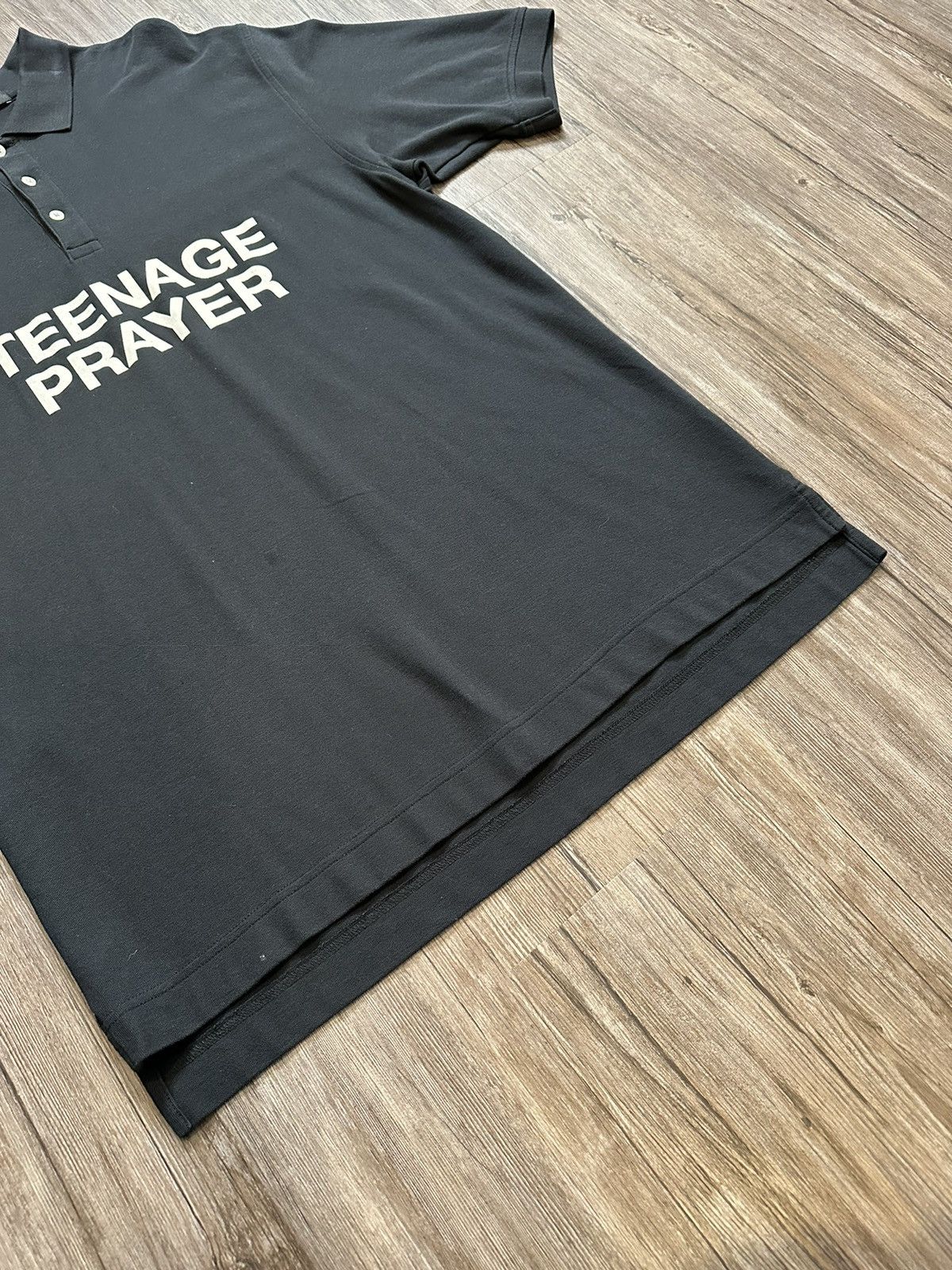 Midnight Studios 🦇Midnight Studios🦇 RARE Teenage Prayer Polo Shirt Size US XXL / EU 58 / 5 - 5 Thumbnail