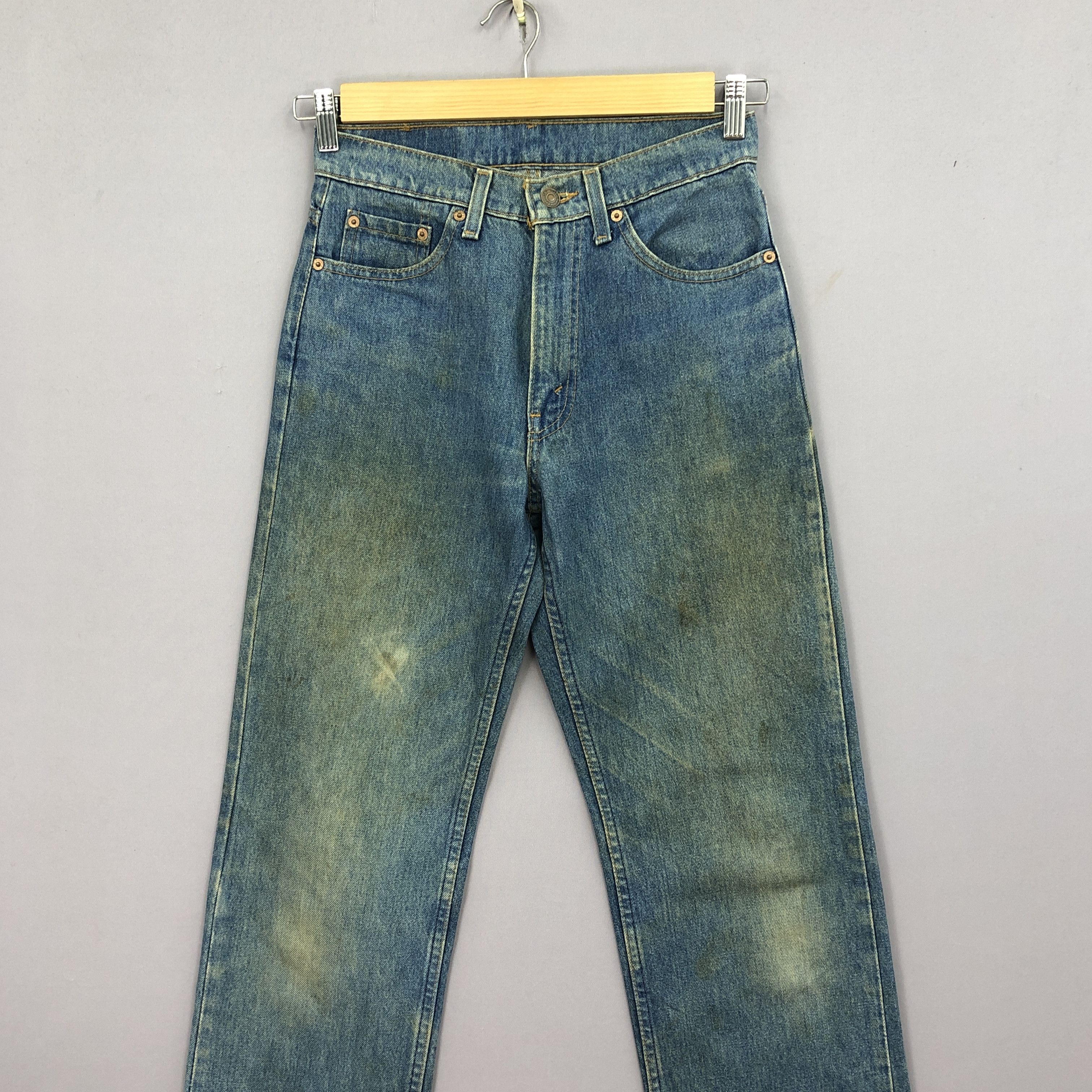 Levi's Vintage 90s Levis 520 Jeans Faded Levi's Mudwash Denim Size 26" / US 2 / IT 38 - 3 Thumbnail