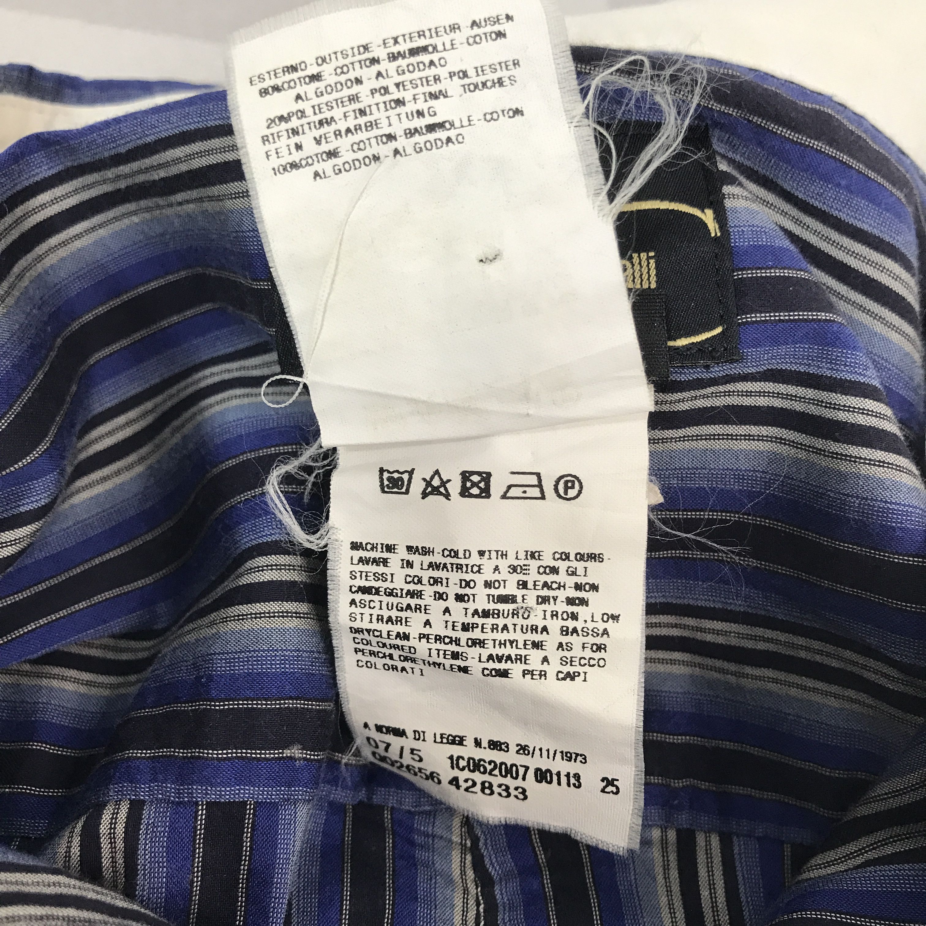 Just Cavalli Vintage Just Cavalli Striped Button up shirt Size US L / EU 52-54 / 3 - 14 Thumbnail