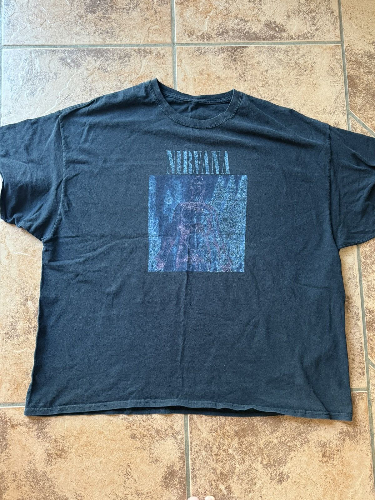 Band Tees × Nirvana × Vintage NIRVANA Sliver Vintage Band T