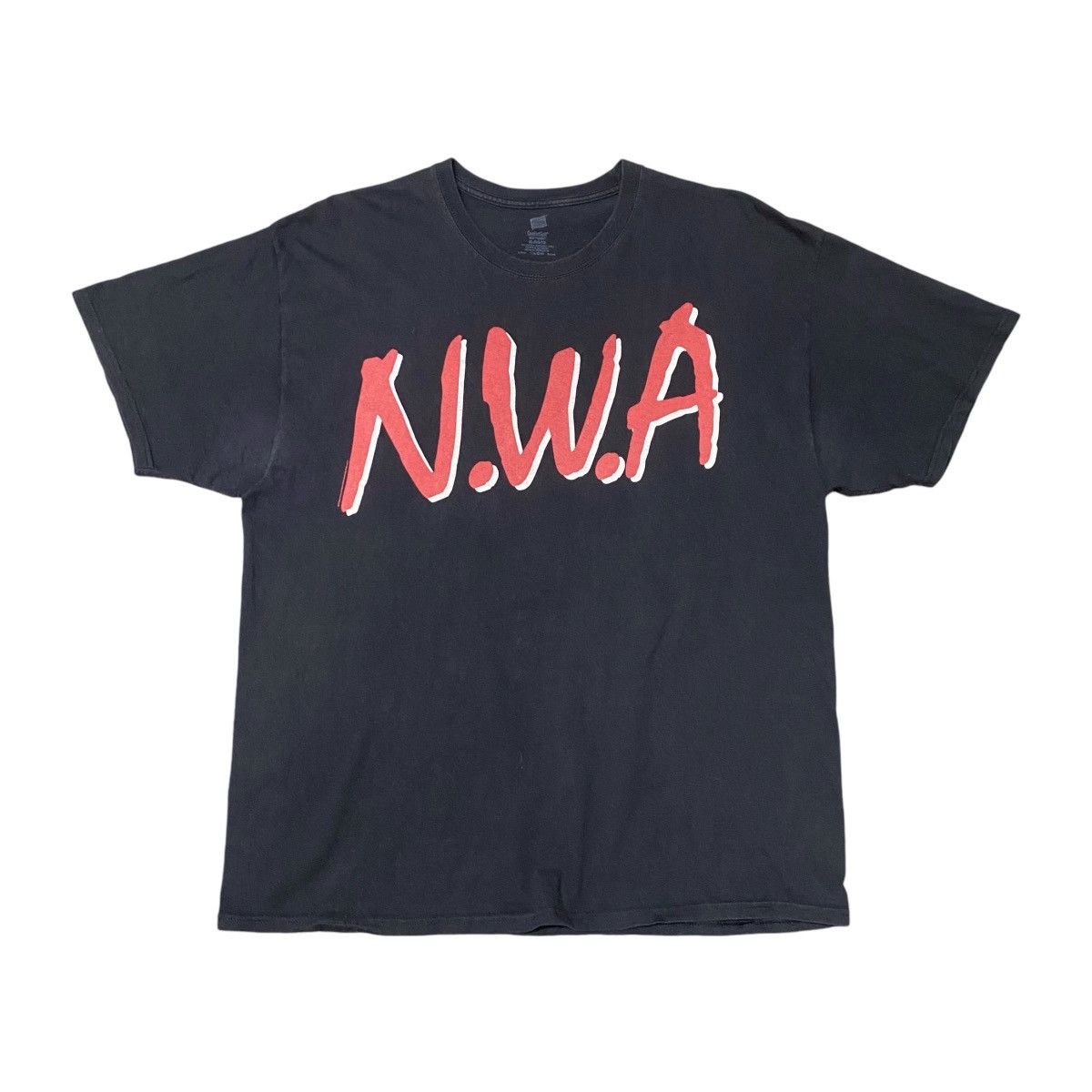 Band Tees Vintage N.W.A Straight Outta Compton T Shirt Size US XL / EU 56 / 4 - 1 Thumbnail