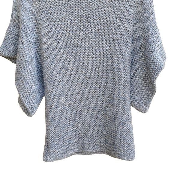 Theory Theory Davini Zebra Sweater Sz S Gray Gold Alpaca Wool Marle Size S / US 4 / IT 40 - 11 Thumbnail