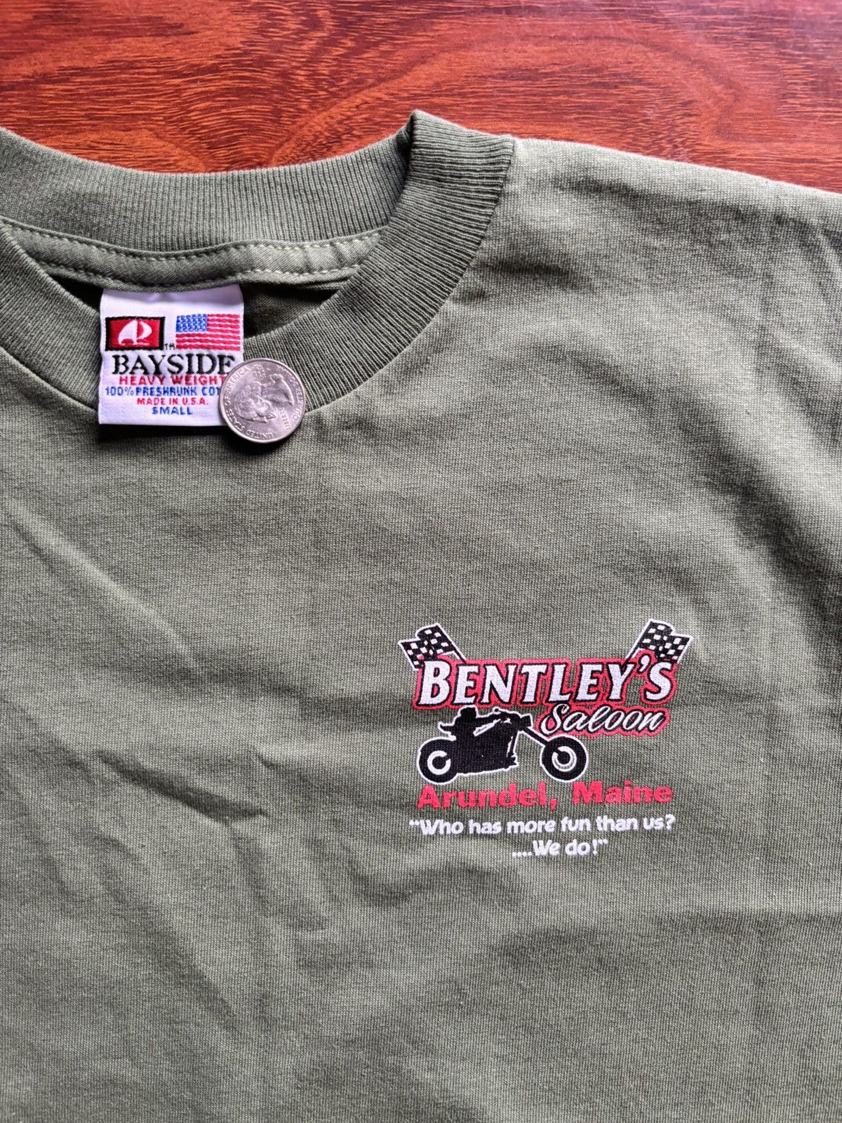 Bentley S - Vintage Bayside Bentleys Saloon Tee Size US S / EU 44-46 / 1 - 3 Thumbnail