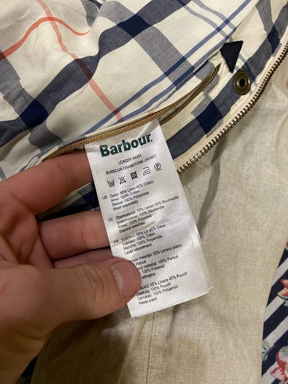 Barbour Vintage Barbour Streetwear Light Jacket Size 8 Size M / US 6-8 / IT 42-44 - 4 Thumbnail