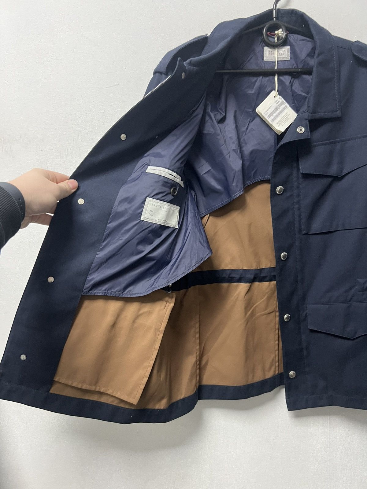 Brunello Cucinelli BRUNELLO CUCINELLI Field Luxury Mens Jacket Size US M / EU 48-50 / 2 - 7 Thumbnail