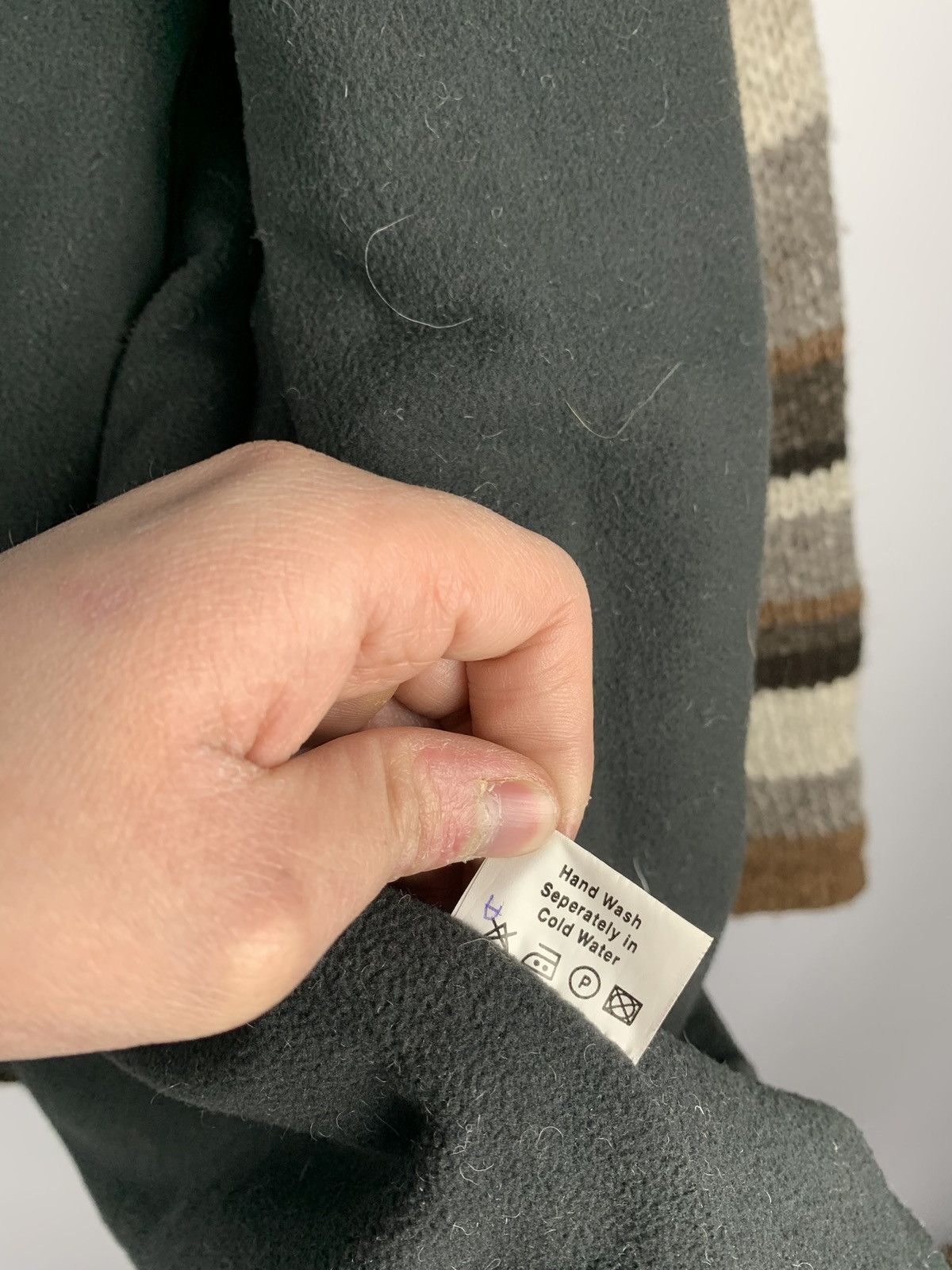 Other Vintage PACHAMAMA Chunky Knit Wool Zipped Jacket Size M/L Size US L / EU 52-54 / 3 - 10 Thumbnail