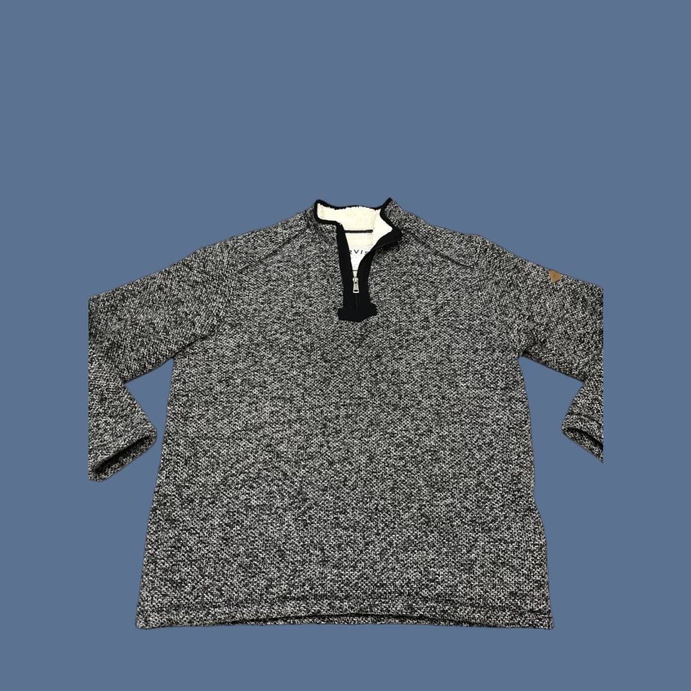 Orvis VINTAGE Orvis Men Sweatshirt 1/4 Zip Pullover Sherpa Lined Gray L Sweatshirt Mens Polar Fleece? Size US L / EU 52-54 / 3 - 1 Thumbnail