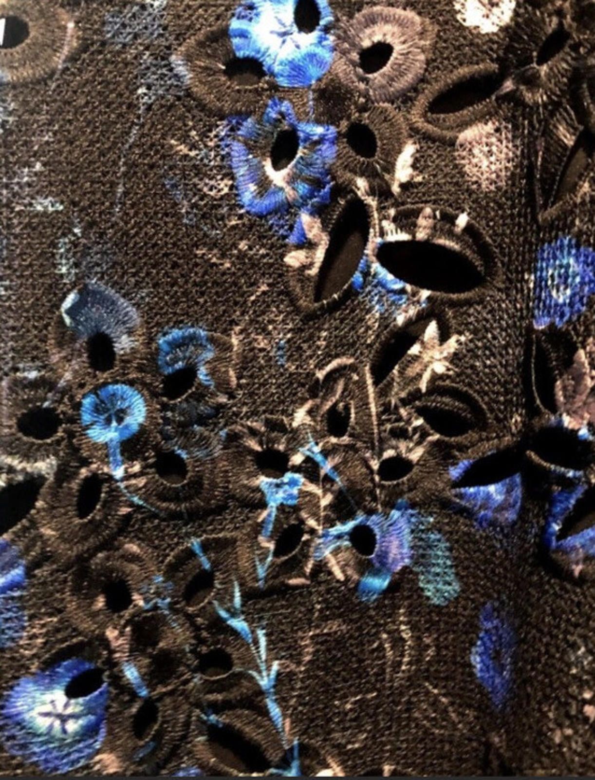 Elie Tahari Elie Tahari Lace Printed Dress Sz 16 $498 Size XXL / US 16-18 / IT 52-54 - 10 Thumbnail