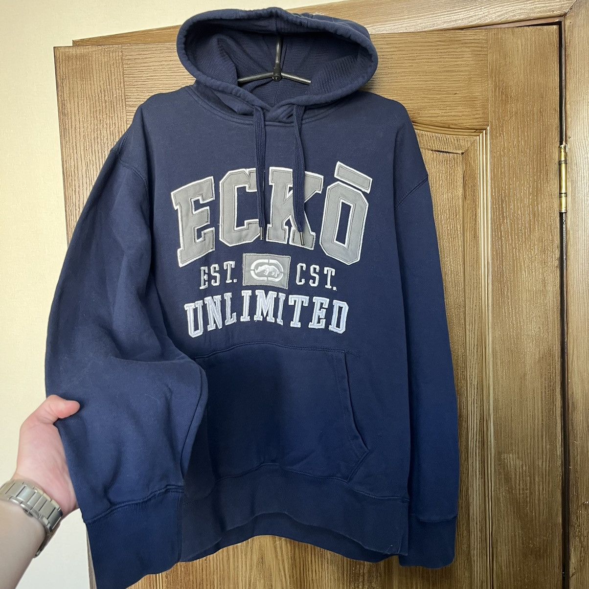 Ecko Unltd. × Vintage Baggy Hoodie Ecko Unltd Vintage hip hop rap Size US L / EU 52-54 / 3 - 2 Thumbnail