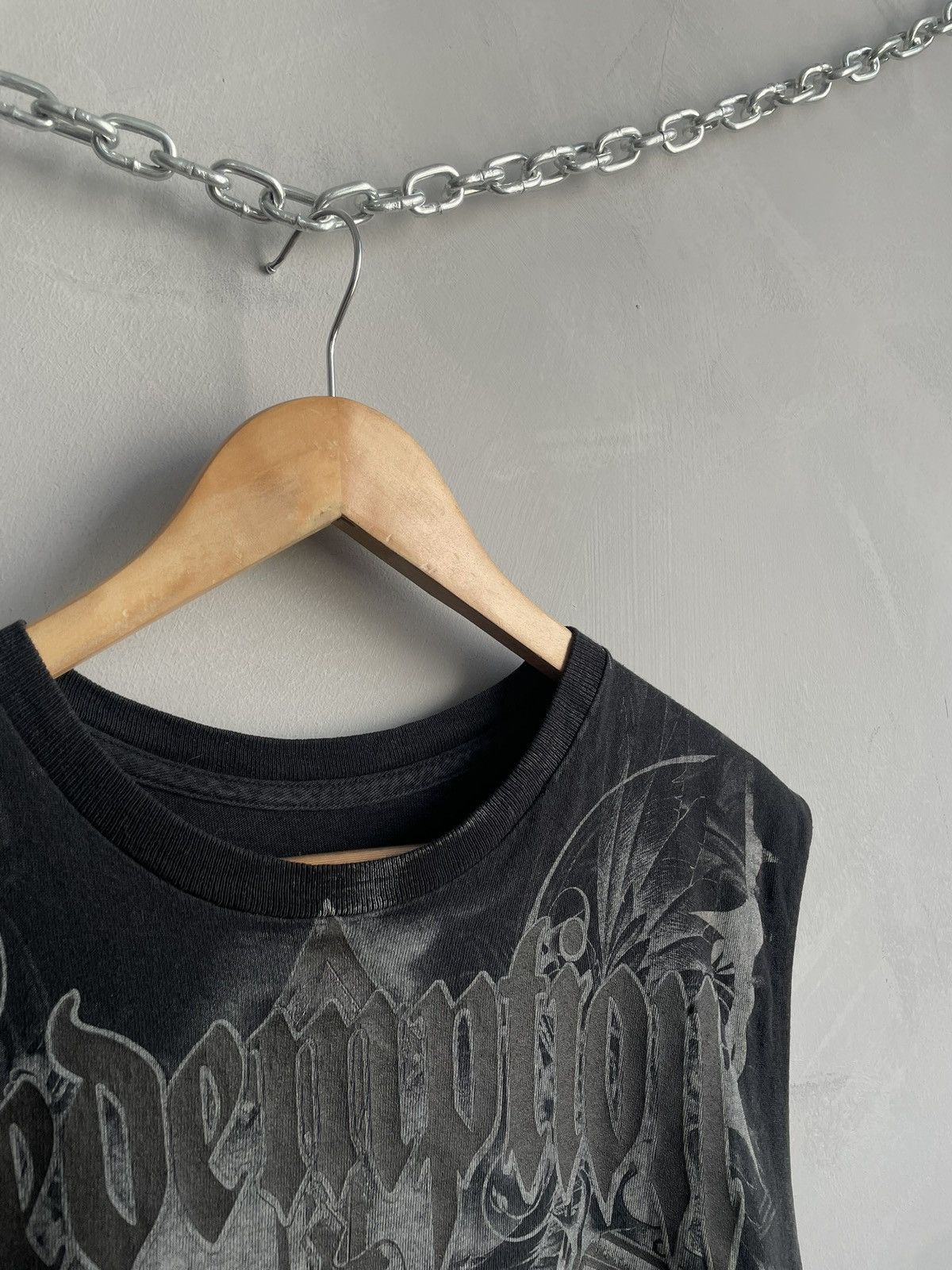Affliction Faded tank top skull opium affliction style t shirt Size US M / EU 48-50 / 2 - 5 Thumbnail