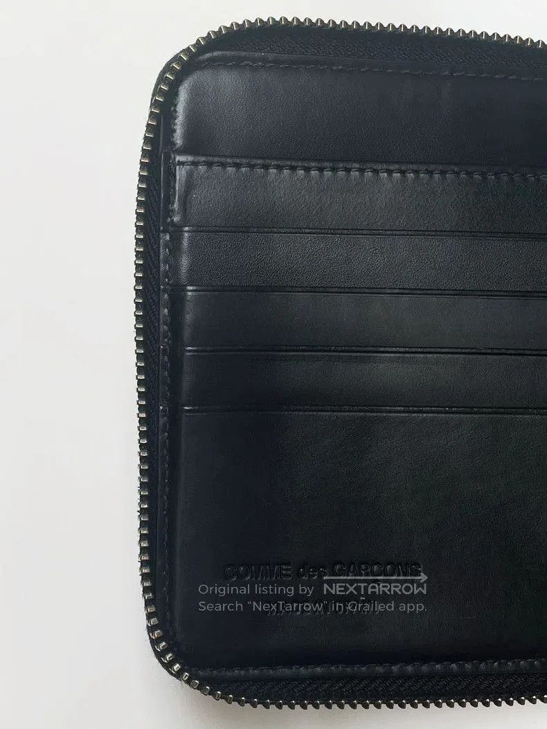 Comme des Garcons COMME des GARCONS Leather Card Holder Wallet. Size ONE SIZE - 9 Thumbnail
