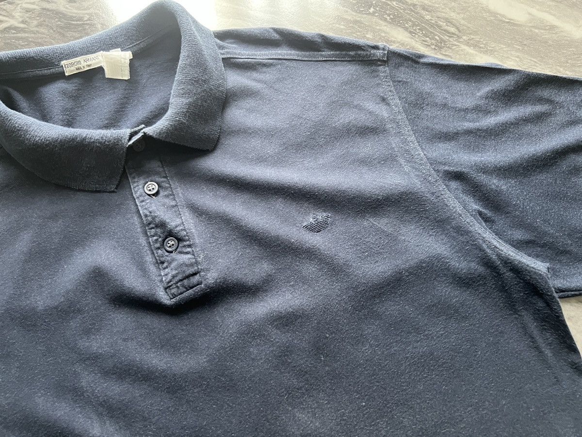 Giorgio Armani Giorgio Armani : Polo Embroider Logo Soft Fabric Size US M / EU 48-50 / 2 - 4 Thumbnail