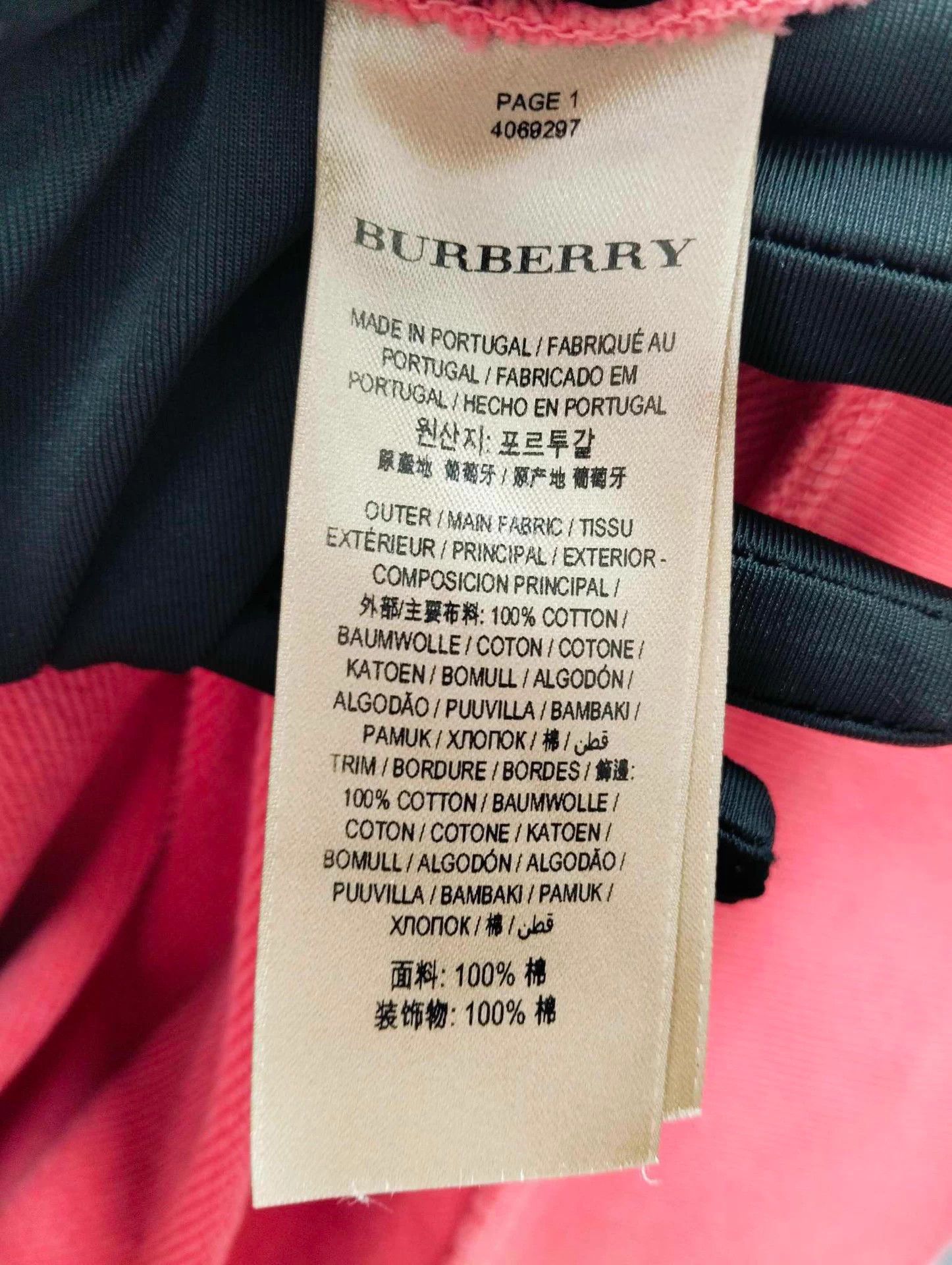 Burberry Burberry Graffiti Distressed Limited Edition Sweatshirt M Size US M / EU 48-50 / 2 - 4 Thumbnail